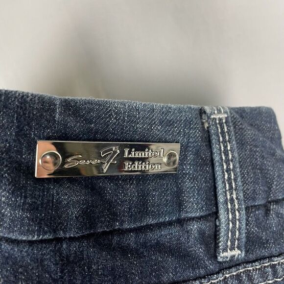 Seven7 High Rise Cuffed Denim Capri - Women’s 18 - Picture 3 of 7